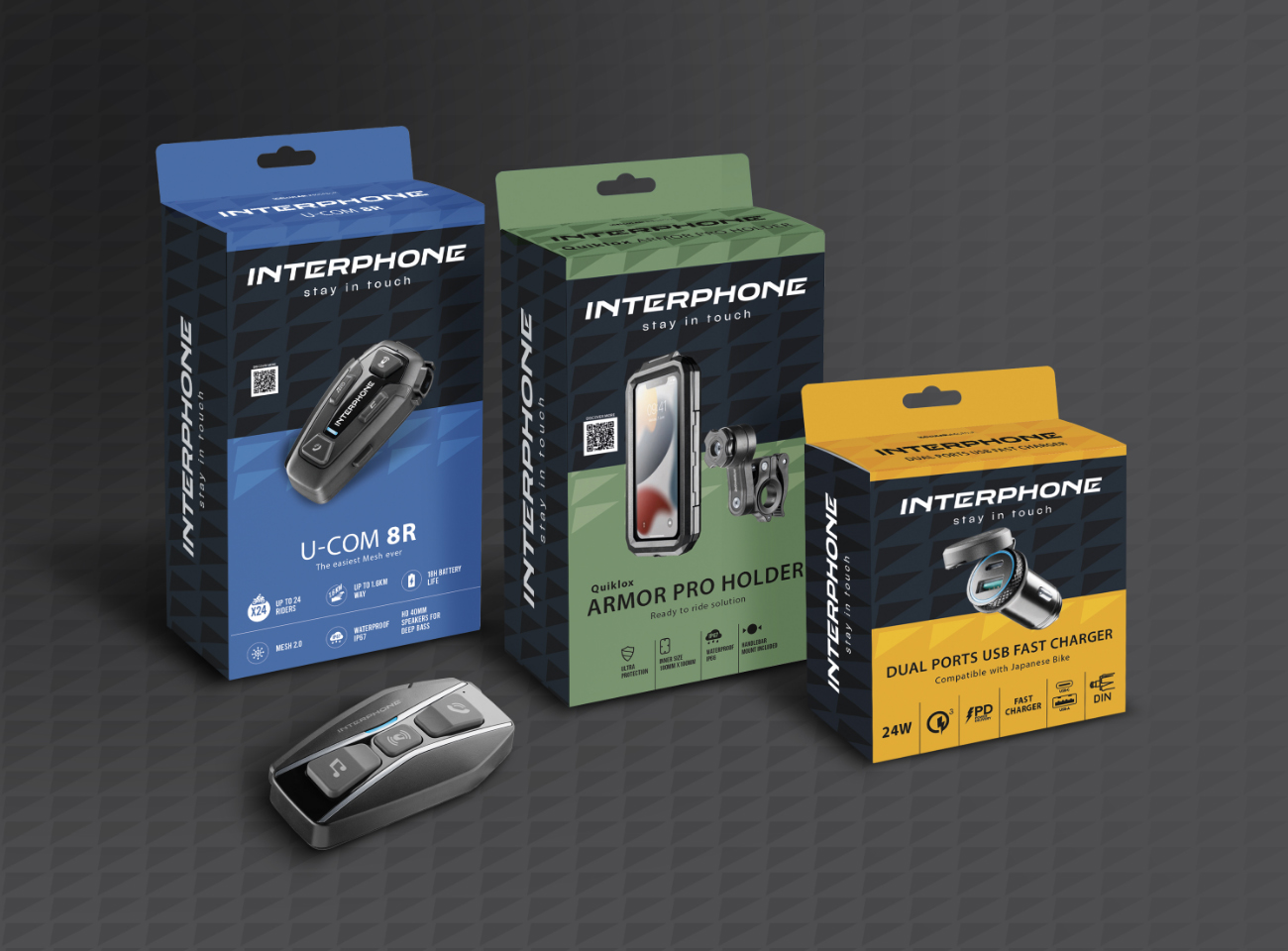 packaging design interphone